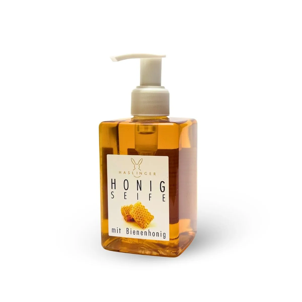 Haslinger Honigseife mit Bienenhonig in Pumpspenderflasche _honigparadies graz